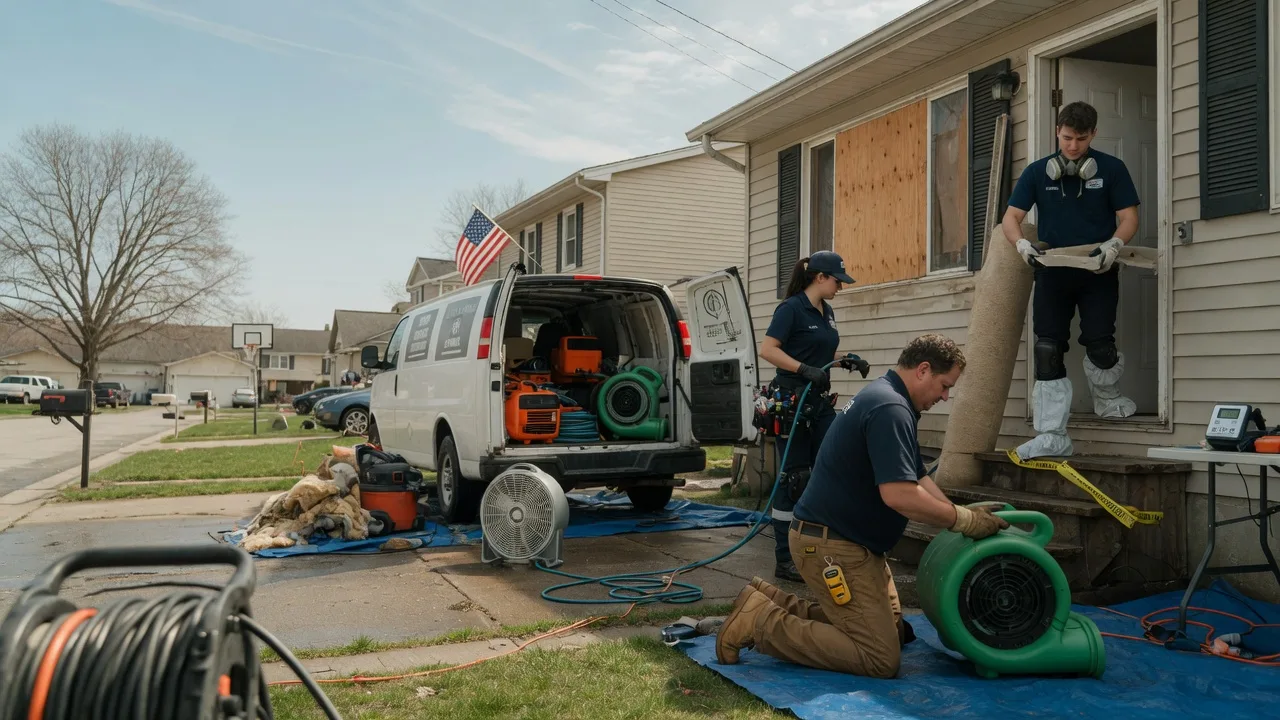 Water Damage Restoration in Robinson, ND near me
